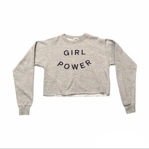 Brandy Melville Girl Power Crewneck